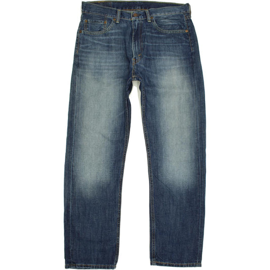 Levi's 505 Men Blue Straight Regular Jeans W33 L30
