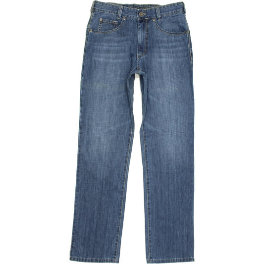 Joker Double Saddle Stitched Men Blue Straight Regular Jeans W32 L34