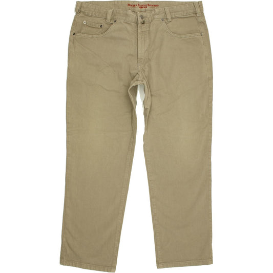 Joker Double Saddle Stitched Men Beige Straight Regular Jeans W40 L30