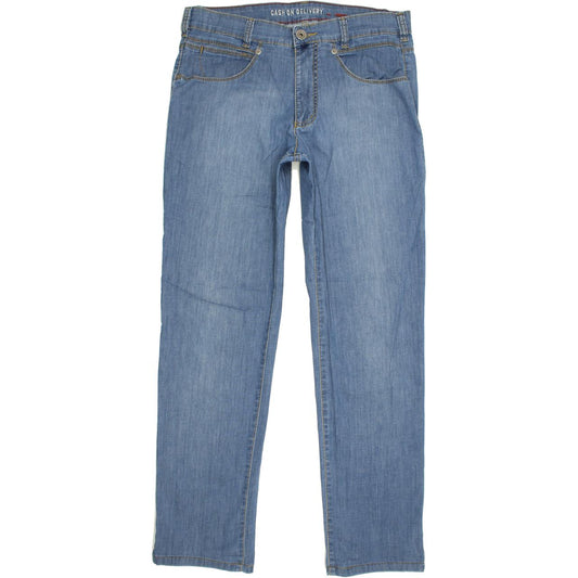 Joker Cash on delivery Men Blue Straight Regular Stretch Jeans W33 L31