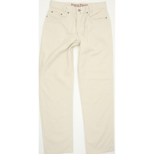 Joker Harlem Walker Men Beige Straight Regular Jeans W33 L32