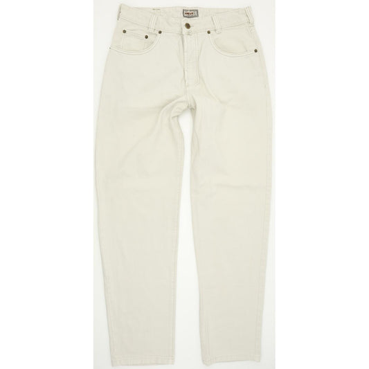 Joker Three Famous Tailors Men Beige Straight Regular Jeans W32 L32