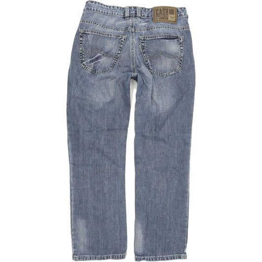 Joker Cash On Delivery Men Blue Straight Regular Jeans W33 L30