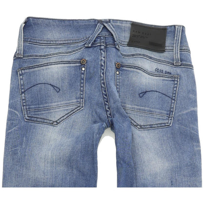 G-Star Women Blue Tapered Slim Stretch Jeans W26 L30