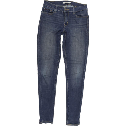Levi's 710 Women Blue Skinny Slim Stretch Jeans W29 L32