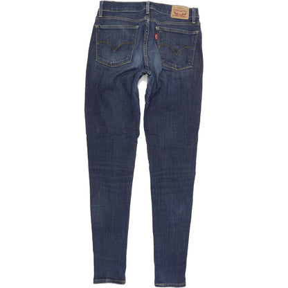 Levi's 710 Women Blue Skinny Slim Stretch Jeans W29 L32