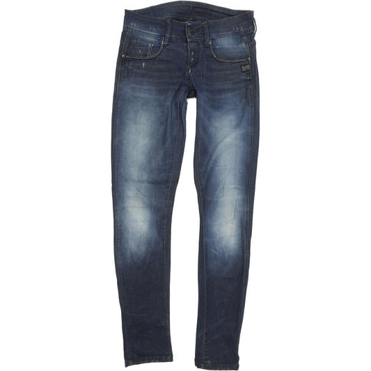G-Star Midge Cody Women Blue Skinny Slim Stretch Jeans W27 L32