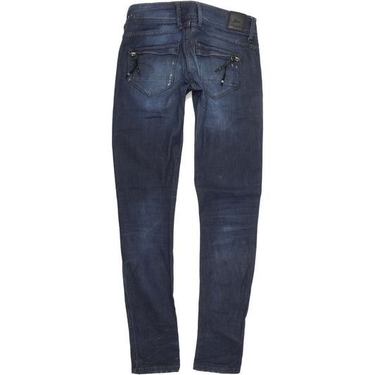 G-Star Midge Cody Women Blue Skinny Slim Stretch Jeans W27 L32