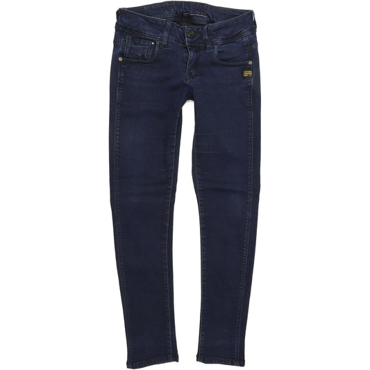 G-Star Midge Cody Women Blue Skinny Slim Stretch Jeans W26 L28