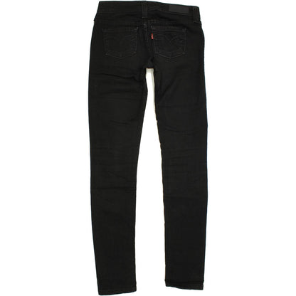 Levi's Women Black Skinny Slim Jeans W24 L31