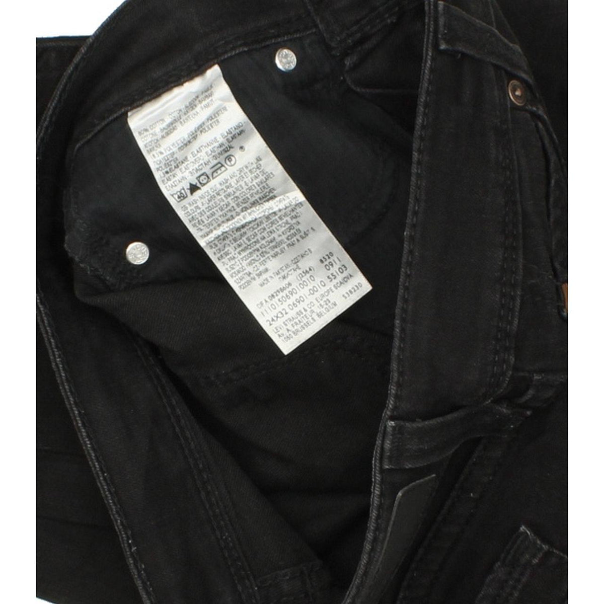 Levi's Women Black Skinny Slim Jeans W24 L31