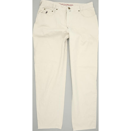 Joker Harlem Walker Men Beige Straight Regular Jeans W36 L32