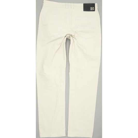 Joker The Dark Label Men Beige Straight Regular Stretch Jeans W34 L32