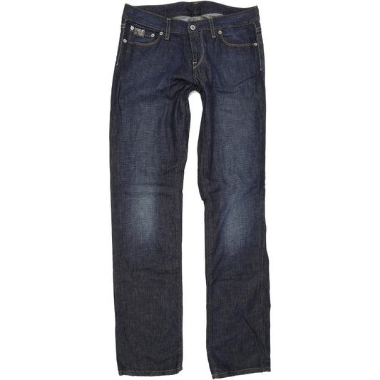 G-Star Classic Women Blue Straight Regular Jeans W30 L35