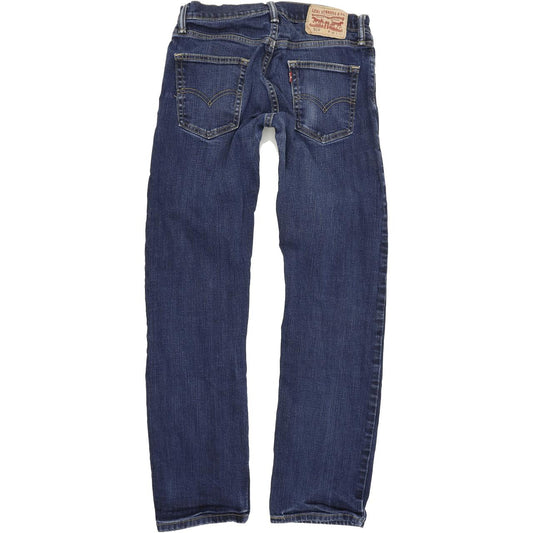 Levi's 514 Women Blue Straight Slim Stretch Jeans W30 L32