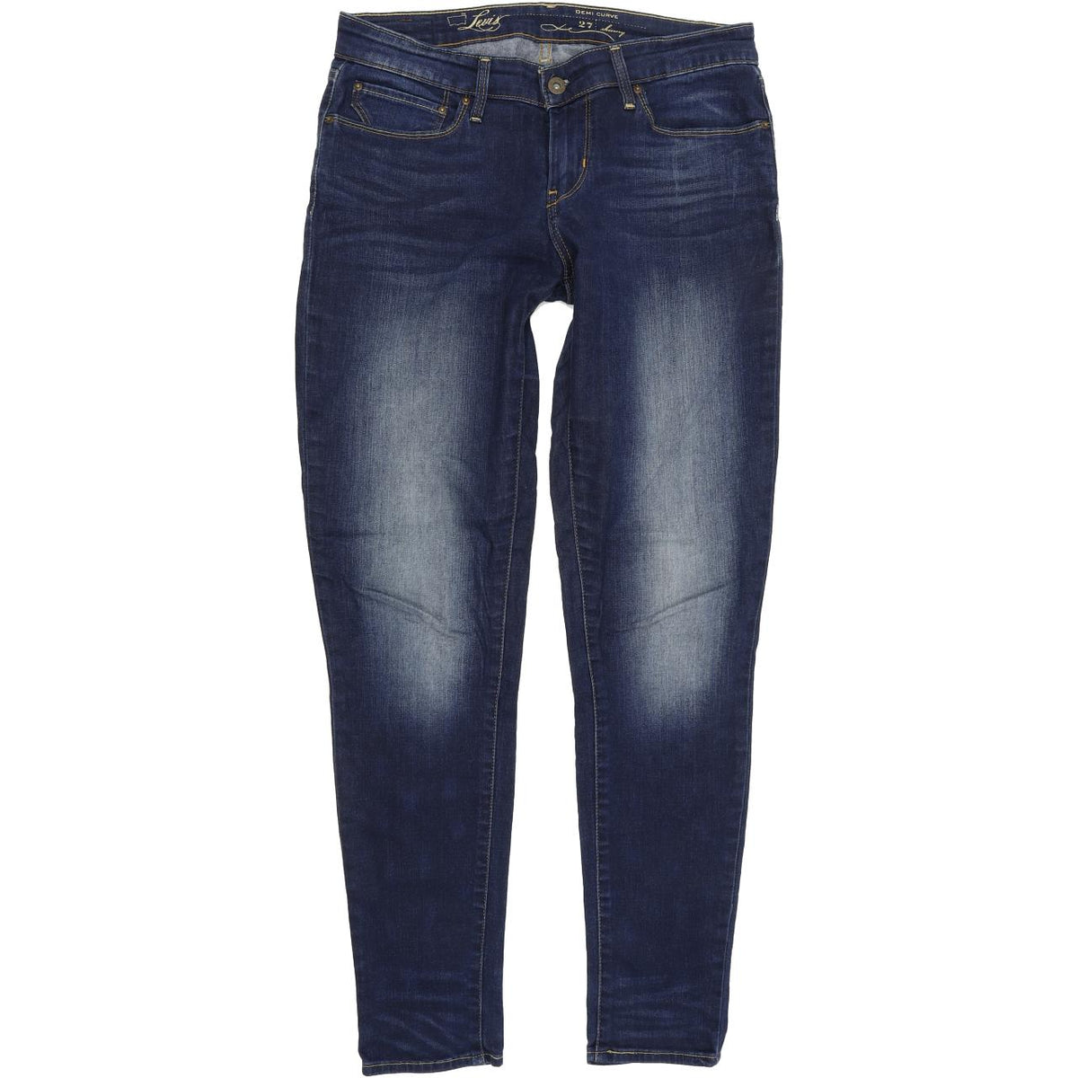 Levi's Demi Curve Women Blue Skinny Slim Stretch Jeans W27 L32