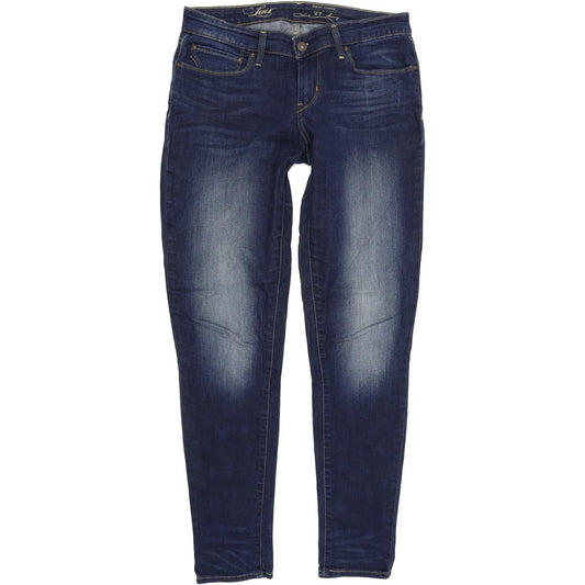 Levi's Demi Curve Women Blue Skinny Slim Stretch Jeans W27 L32