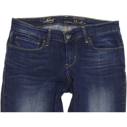 Levi's Demi Curve Women Blue Skinny Slim Stretch Jeans W27 L32