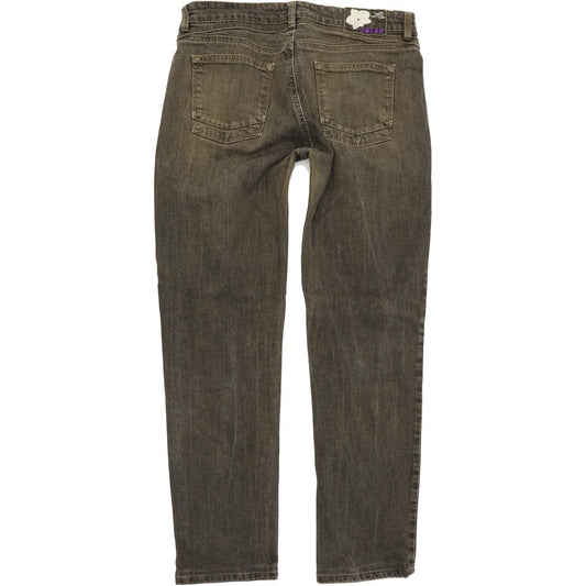 Joker Women Brown Straight Regular Stretch Jeans W30 L29
