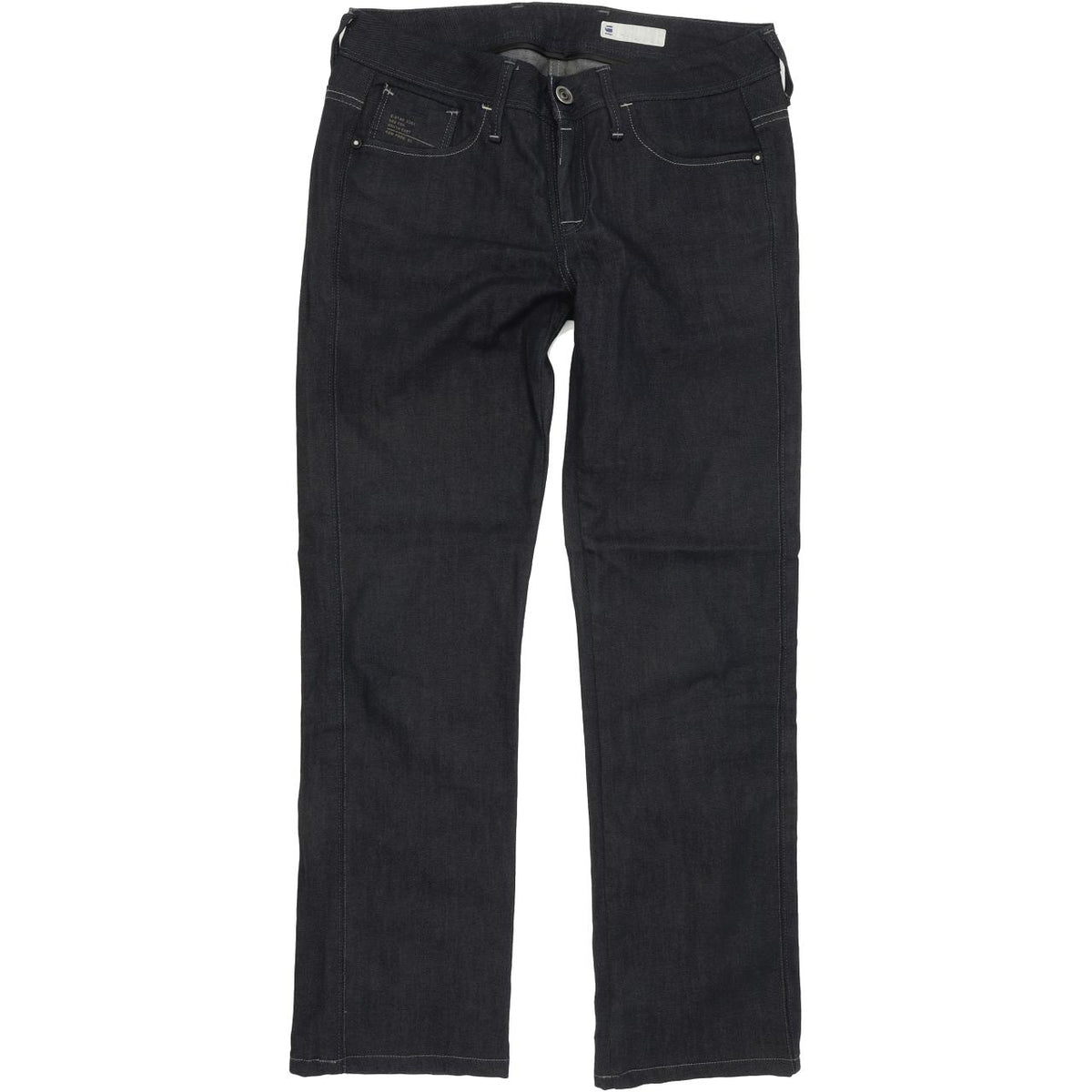 G-Star Nova Women Blue Straight Regular Stretch Jeans W29 L30