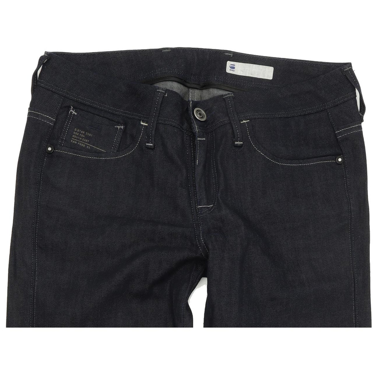 G-Star Nova Women Blue Straight Regular Stretch Jeans W29 L30