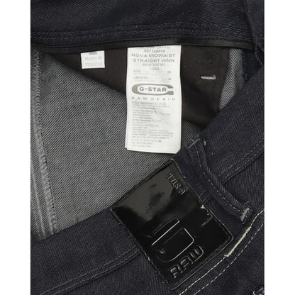 G-Star Nova Women Blue Straight Regular Stretch Jeans W29 L30