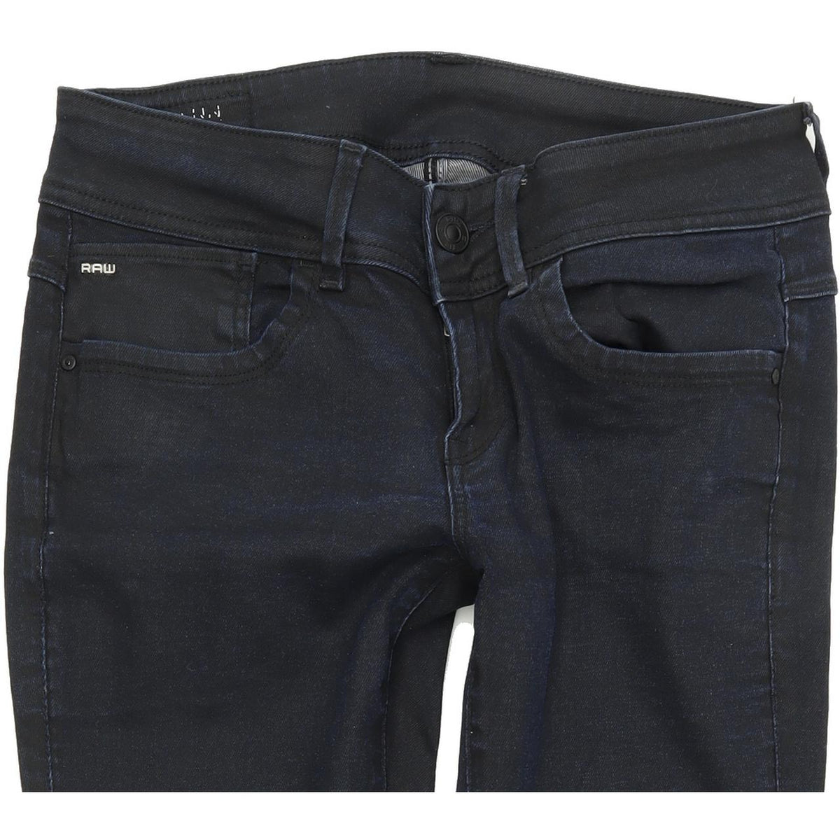 G-Star Lynn Women Blue Skinny Slim Stretch Jeans W28 L32