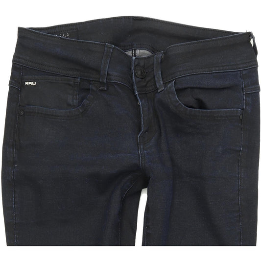 G-Star Lynn Women Blue Skinny Slim Stretch Jeans W28 L32