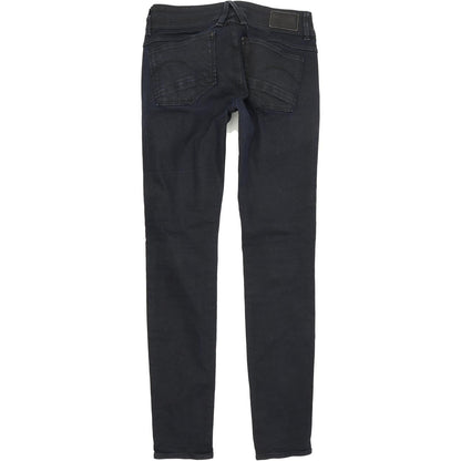 G-Star Lynn Women Blue Skinny Slim Stretch Jeans W28 L32