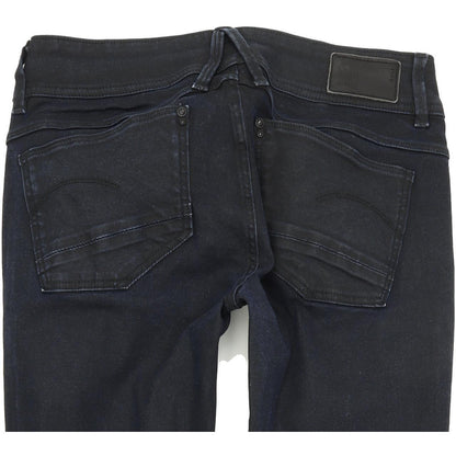 G-Star Lynn Women Blue Skinny Slim Stretch Jeans W28 L32