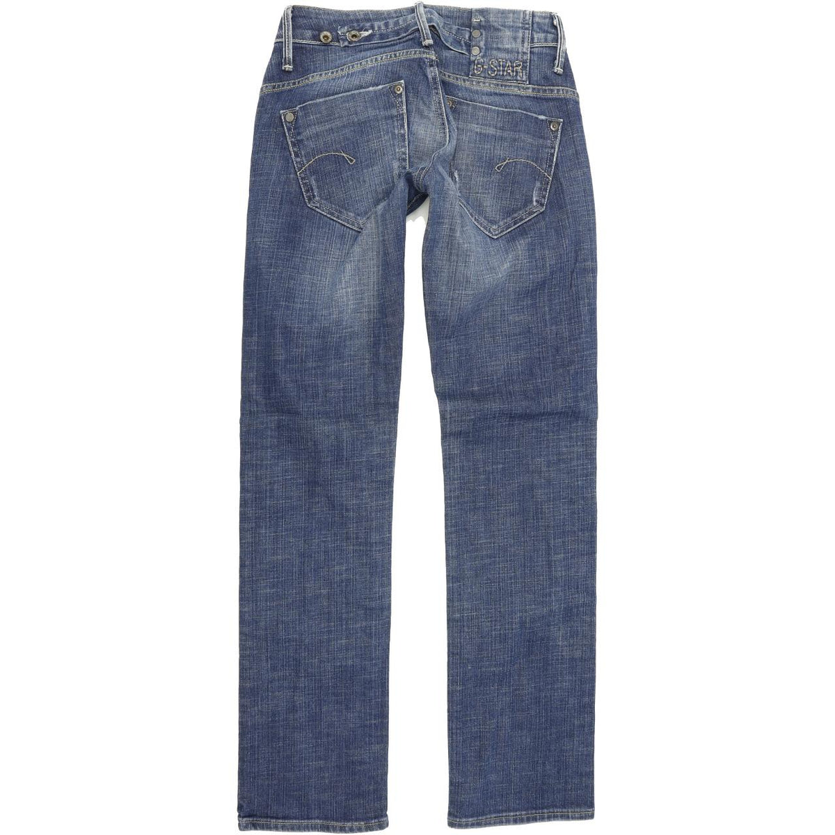 G-Star Midge Women Blue Straight Regular Stretch Jeans W25 L30
