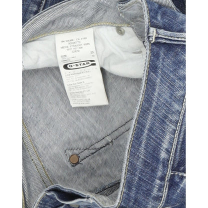 G-Star Midge Women Blue Straight Regular Stretch Jeans W25 L30