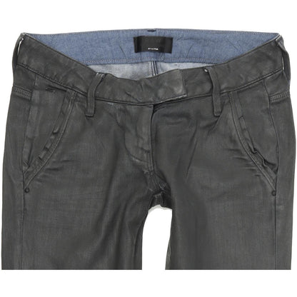 G-Star CL Midnight Women Grey Skinny Slim Stretch Jeans W27 L30