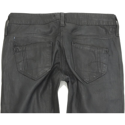 G-Star CL Midnight Women Grey Skinny Slim Stretch Jeans W27 L30