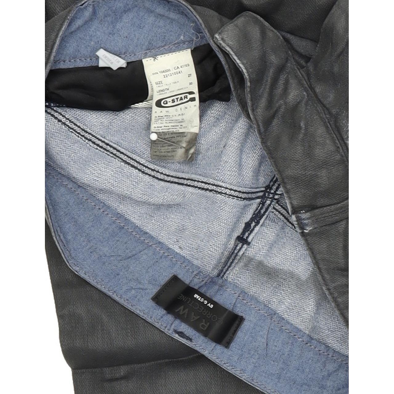 G-Star CL Midnight Women Grey Skinny Slim Stretch Jeans W27 L30