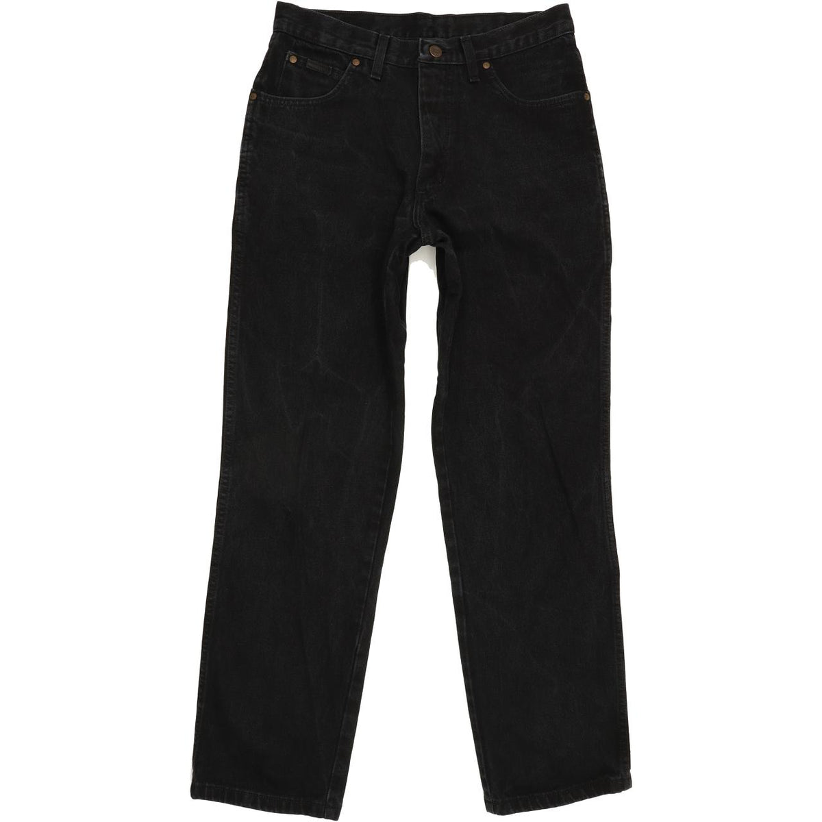 Wrangler Comfort Men Black Straight Regular Jeans W31 L31