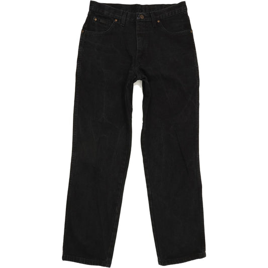 Wrangler Comfort Men Black Straight Regular Jeans W31 L31