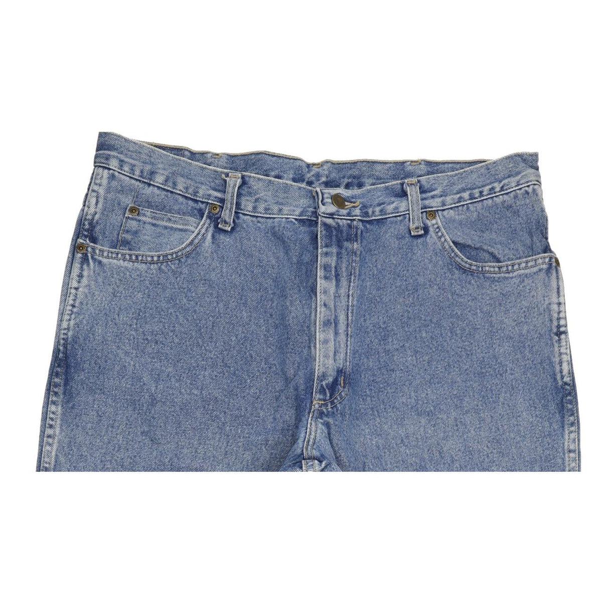 Wrangler Karotte Blue Tapered Relaxed Mom Jeans High Waisted W38 L32