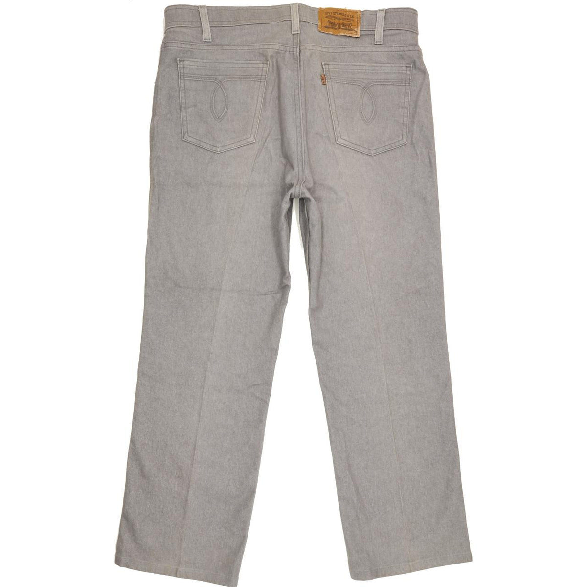 Levi's Made in USA Men Grey Straight Regular Stretch Jeans W36 L27
