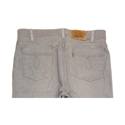 Levi's Made in USA Men Grey Straight Regular Stretch Jeans W36 L27