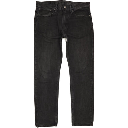 Levi's Men Black Straight Slim Jeans W36 L31