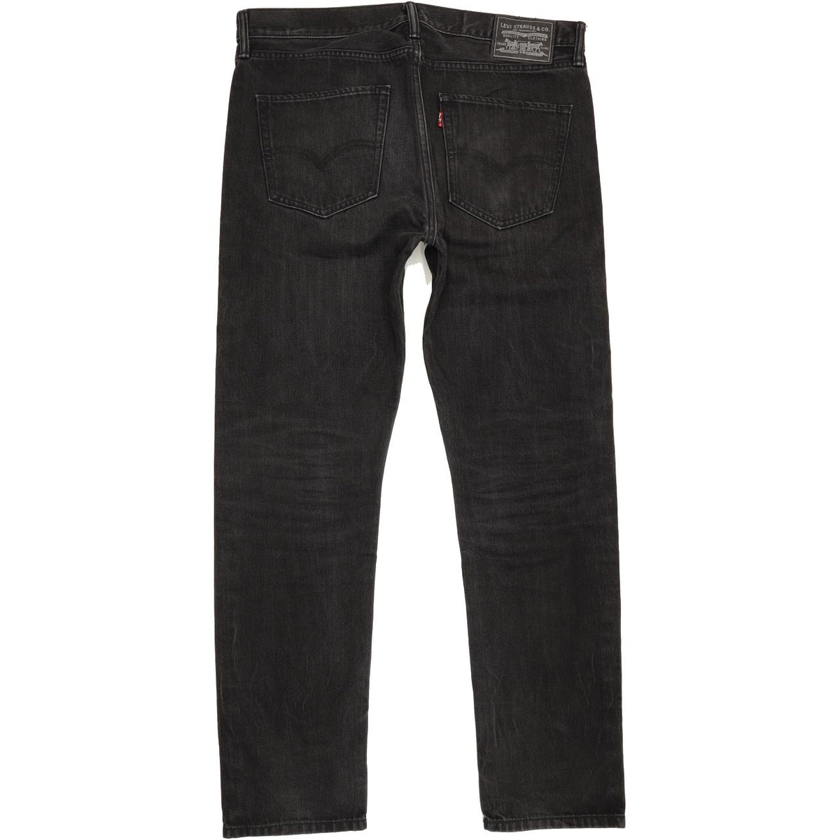 Levi's Men Black Straight Slim Jeans W36 L31