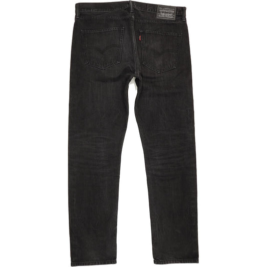 Levi's Men Black Straight Slim Jeans W36 L31
