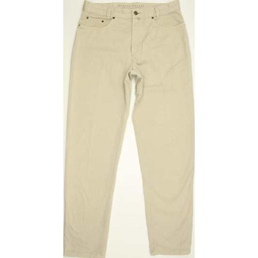 Joker Harlem Walker Men Beige Straight Regular Jeans W34 L34