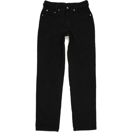 Joker Double Saddle Stitched Men Black Straight Regular Jeans W32 L34