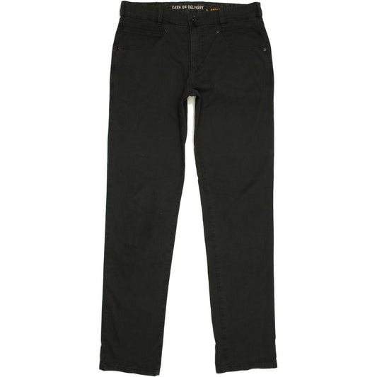 Joker Cash on Delivery Men Black Straight Regular Stretch Jeans W34 L34