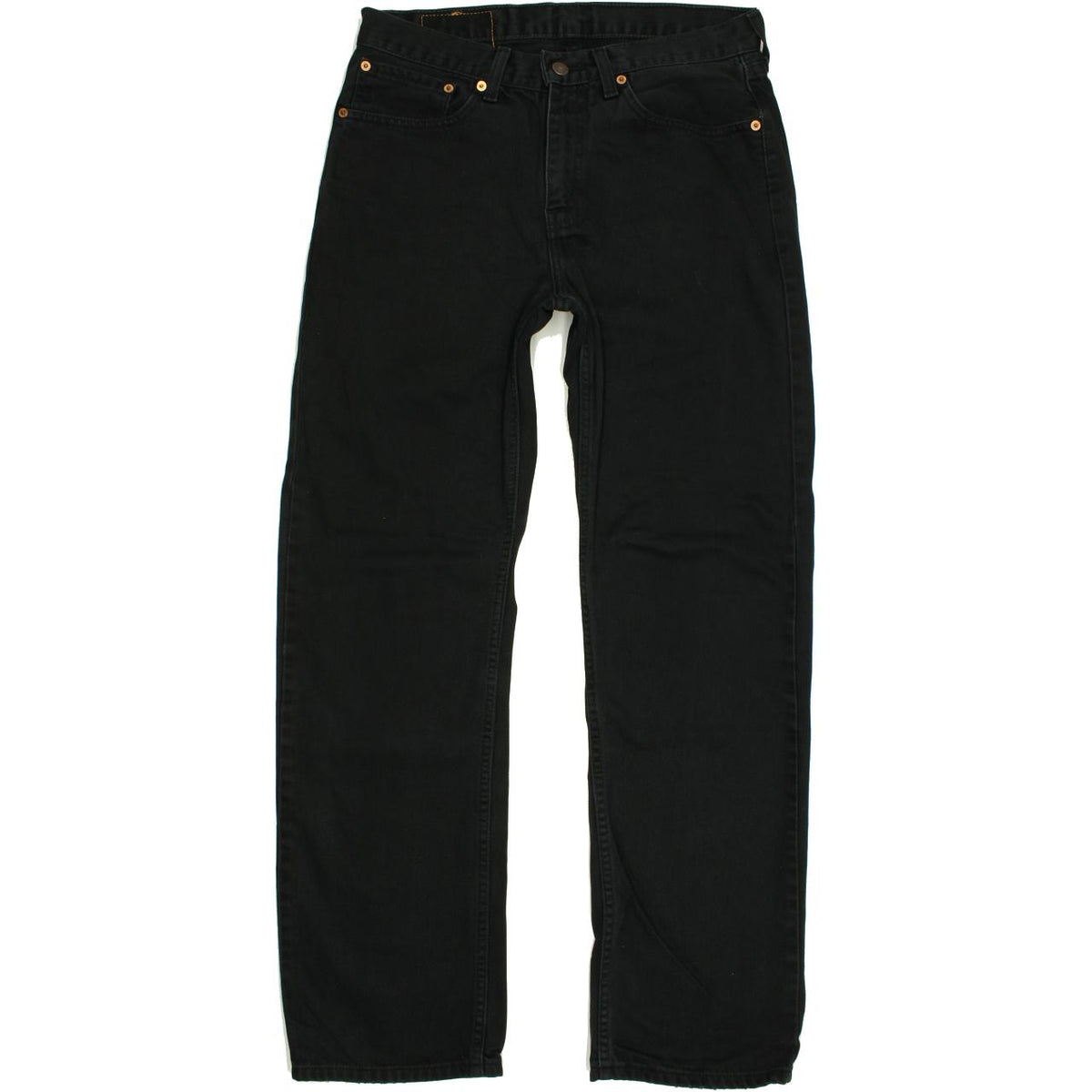 Levi's 751 Men Black Straight Regular Jeans W32 L31