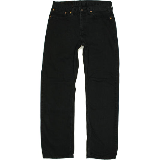 Levi's 751 Men Black Straight Regular Jeans W32 L31