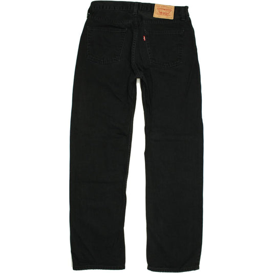 Levi's 751 Men Black Straight Regular Jeans W32 L31