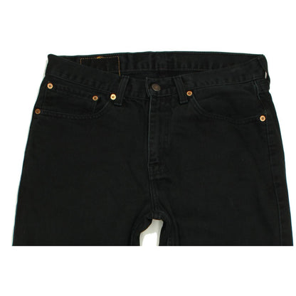 Levi's 751 Men Black Straight Regular Jeans W32 L31